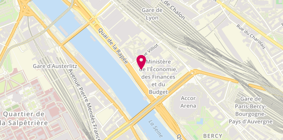 Plan de Bred - Champs Elysees, 18 Quai de la Rapée, 75012 Paris
