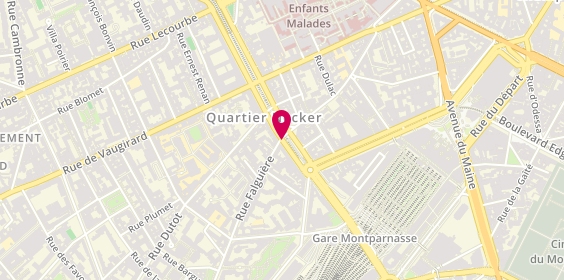 Plan de Sg, 52 Boulevard Pasteur, 75015 Paris
