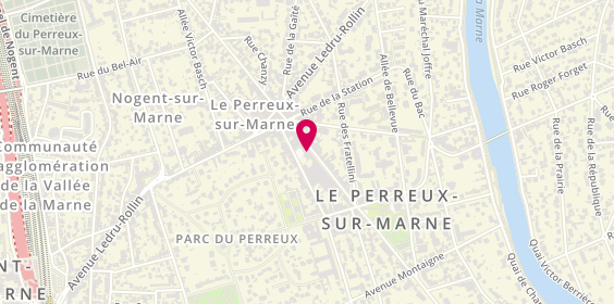 Plan de Bred le Perreux, 123 avenue du Général de Gaulle, 94170 Le Perreux-sur-Marne
