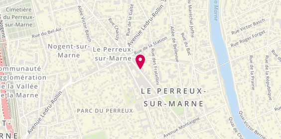 Plan de Crédit Agricole, 116 avenue du Général de Gaulle, 94170 Le Perreux-sur-Marne