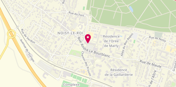 Plan de BNP Paribas - Noisy le Roi, 4 Rue André le Bourblanc, 78590 Noisy-le-Roi