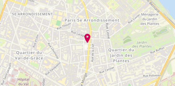 Plan de BNP Paribas - Paris Lutece, 72 Rue Monge, 75005 Paris