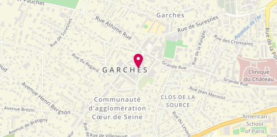 Plan de Crédit Agricole, 9 avenue du Maréchal Leclerc, 92380 Garches