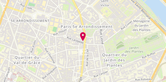 Plan de Banque Populaire Rives de Paris, 64-71 Rue Monge, 75005 Paris
