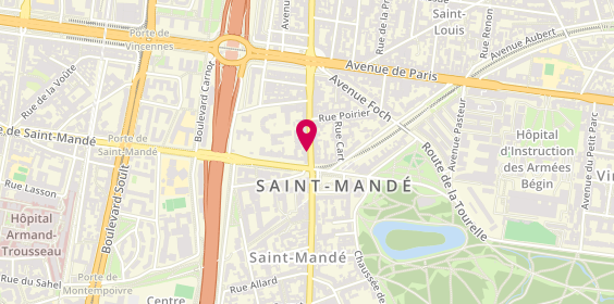 Plan de CCF, 30 avenue du Général de Gaulle, 94160 Saint-Mandé