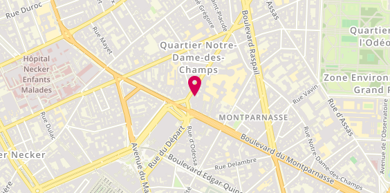 Plan de Bnp Paribas, 169 Rue de Rennes, 75006 Paris