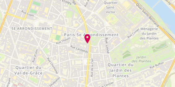 Plan de Paris Monge Bis, 56 Rue Monge, 75005 Paris