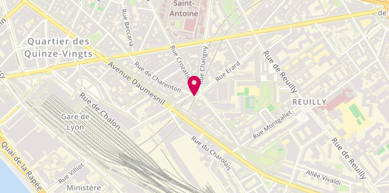 Plan de Sg, 4 place du Colonel Bourgoin, 75012 Paris