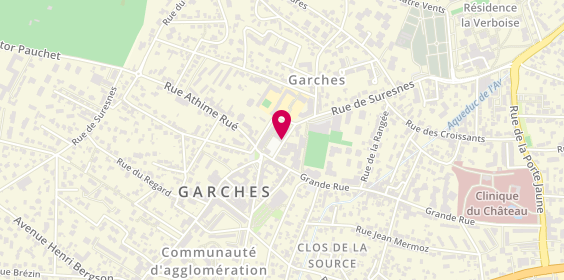 Plan de Caisse d'Epargne Garches, 18 place Saint-Louis, 92380 Garches