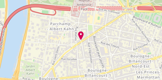Plan de Crédit Mutuel, 60 Bis avenue Jean Baptiste Clement, 92100 Boulogne-Billancourt