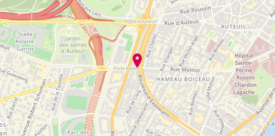 Plan de Sg, 51 Rue Molitor, 75016 Paris
