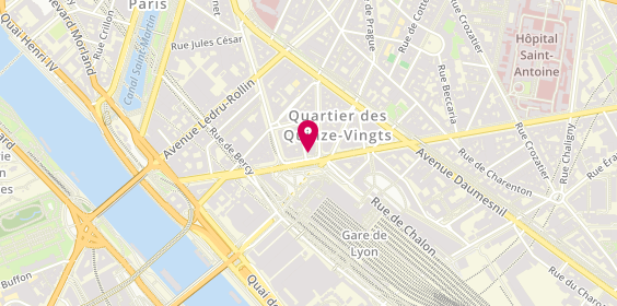 Plan de BNP Paribas - Paris Gare de Lyon, 23 Boulevard Diderot, 75012 Paris