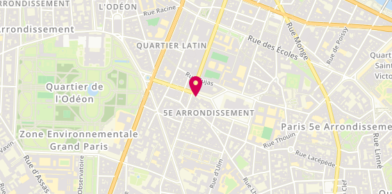 Plan de BNP Paribas - Paris Quartier Latin, 7 Rue Soufflot, 75005 Paris