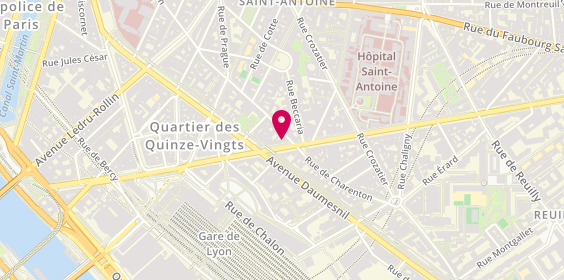 Plan de BRED-Banque Populaire, 39 Boulevard Diderot, 75012 Paris