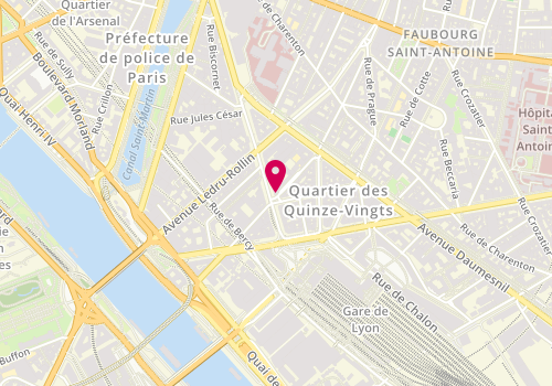Plan de Sg, 6 Rue de Lyon, 75012 Paris