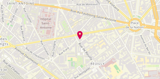 Plan de Crédit Agricole, 37 Rue de Reuilly, 75012 Paris