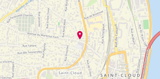 Plan de Sg, 2 avenue du Maréchal Foch, 92210 Saint-Cloud