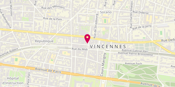 Plan de Cic, 37 avenue du Château, 94300 Vincennes