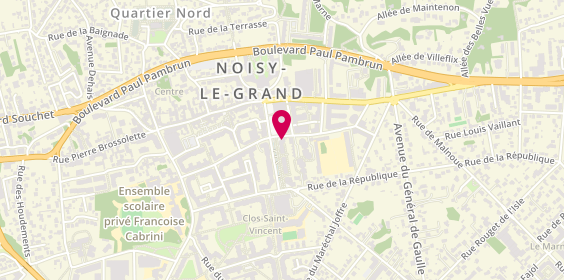 Plan de Crédit Agricole, 54 Rue du Dr Jean Vaquier, 93160 Noisy-le-Grand