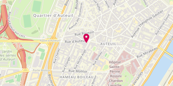 Plan de Cic, 55 Rue d'Auteuil, 75016 Paris