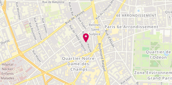 Plan de Crédit Mutuel, 46 Rue Saint-Placide, 75006 Paris