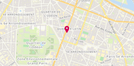Plan de BNP Paribas - Paris Sorbonne, 53 Boulevard Saint-Michel, 75005 Paris