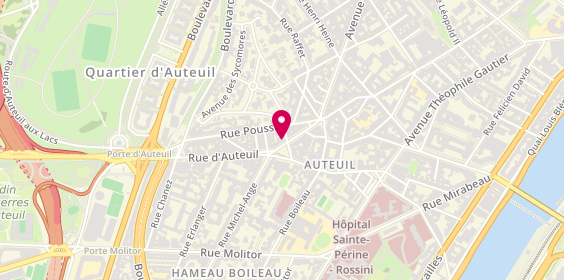 Plan de BNP Paribas, 120 Rue Jean de la Fontaine, 75016 Paris