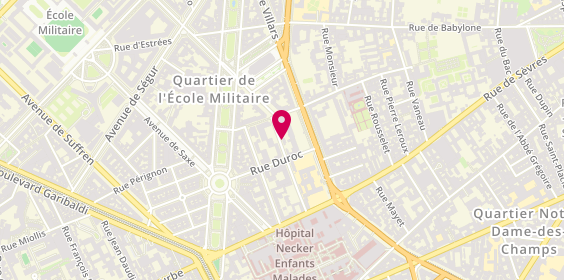 Plan de Fédération nationale des Caisses d'Epargne (FNCE), 5 Rue Masseran, 75007 Paris