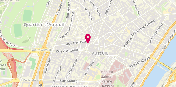 Plan de Sg, 118 Rue Jean de la Fontaine, 75016 Paris