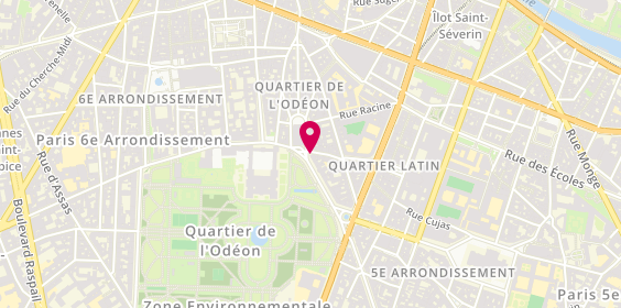 Plan de BNP Paribas - Paris Medicis, 1 Rue de Médicis, 75006 Paris