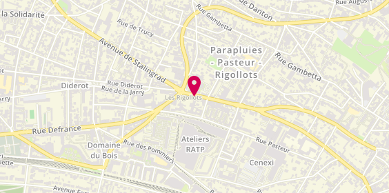 Plan de Sg, 131 Rue Dalayrac, 94120 Fontenay-sous-Bois