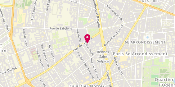 Plan de LCL Banque et assurance, 47 Rue de Sèvres, 75006 Paris