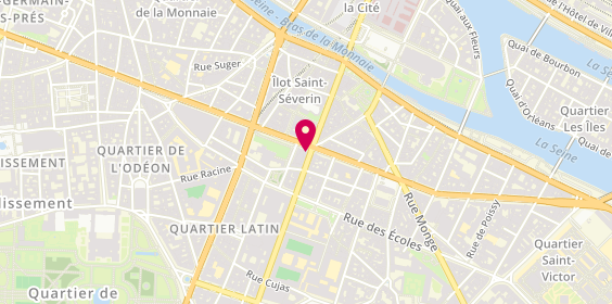 Plan de Caisse Credit Mut Enseignant Paris Quartier Latin, 69 Boulevard Saint Germain, 75005 Paris