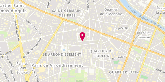 Plan de Paris 6e Espace Pro, 11-13 Rue Lobineau, 75006 Paris