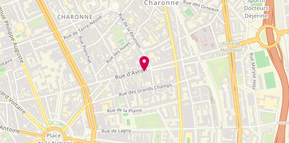Plan de Banque Populaire, 60 Rue d'Avron, 75020 Paris