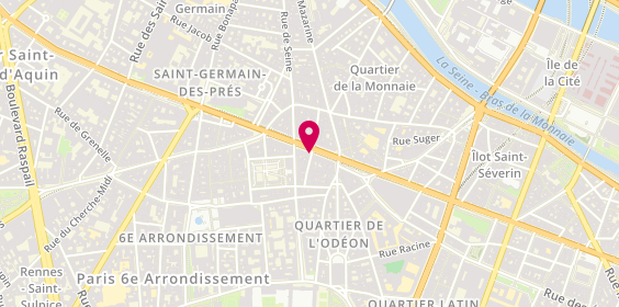 Plan de Paris St Gerrmain, 119 Boulevard Saint-Germain, 75006 Paris