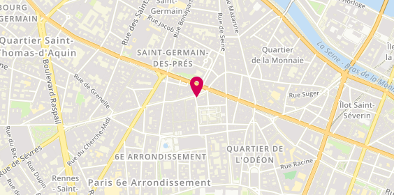 Plan de Caisse d'Epargne Paris Saint-Germain des Pres, 15 Rue du Four, 75006 Paris