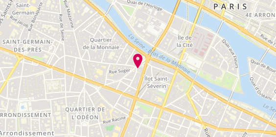 Plan de Bnp Paribas, 3 place Saint-André des Arts, 75006 Paris