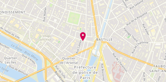 Plan de LCL Banque et assurance, 13 Rue Saint-Antoine, 75004 Paris