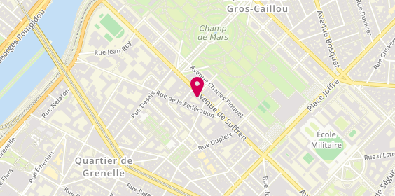 Plan de Milleis Banque Privée, Espace Patrimonial Tour Eiffel
56 avenue de Suffren, 75015 Paris