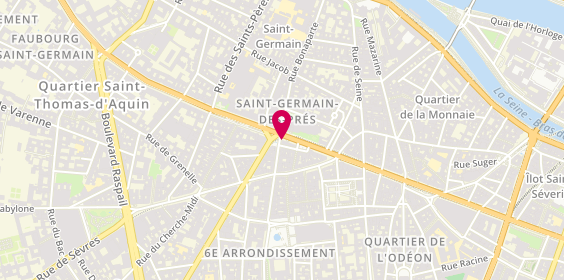 Plan de BNP Paribas - Paris Saint Germain des Pres, 147 Boulevard Saint-Germain, 75006 Paris