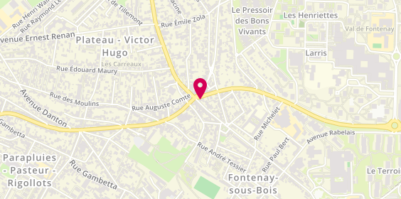 Plan de Bred Fontenay-Verdun, 64-66 Boulevard de Verdun, 94120 Fontenay-sous-Bois