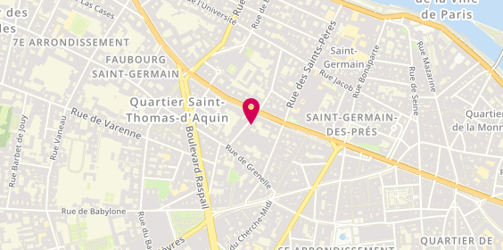 Plan de Cic - Banque Privée, 21 Rue Saint-Guillaume, 75007 Paris