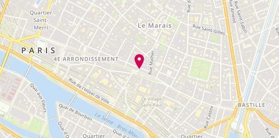 Plan de BNP Paribas - Paris Saint Paul - le Marais, 8-10 Rue de Rivoli, 75004 Paris