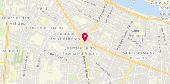 Plan de LCL, 205 Boulevard Saint-Germain, 75007 Paris