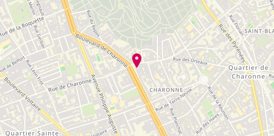 Plan de Sg, 144 Boulevard de Charonne, 75020 Paris