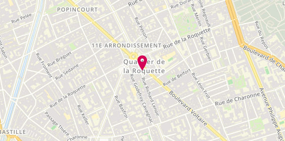 Plan de LCL, 134 Boulevard Voltaire, 75011 Paris
