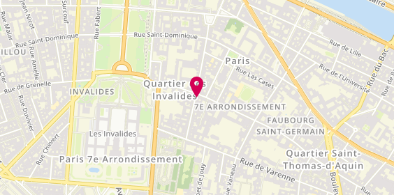 Plan de BNP Paribas, 39 Rue de Bourgogne, 75007 Paris