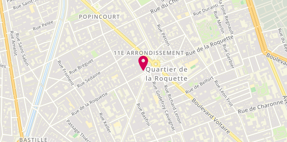 Plan de Crédit Agricole, 95 Rue de la Roquette, 75011 Paris