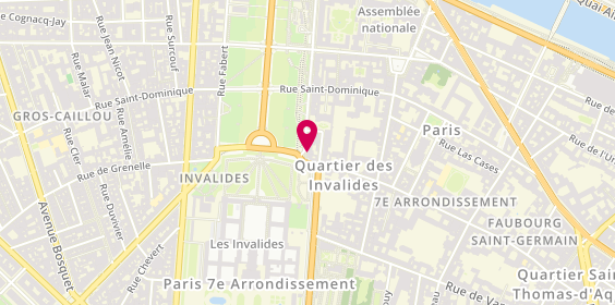 Plan de Crédit Agricole, 31 Rue de Constantine, 75007 Paris